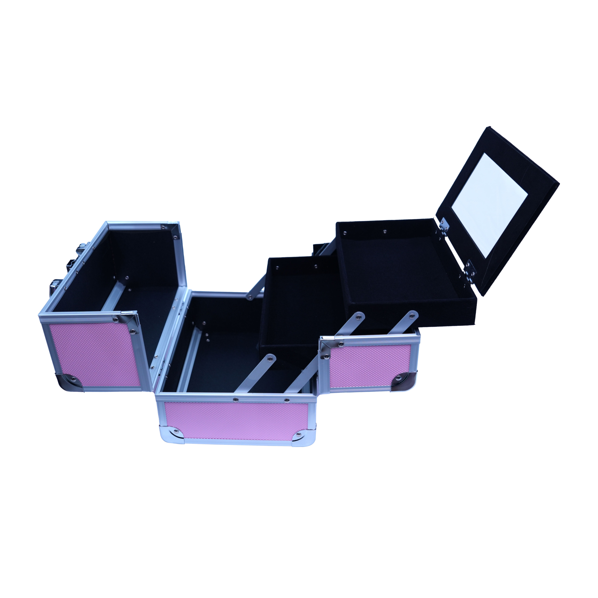 Multi-Level Jewelry Organizer with Velvet Interior