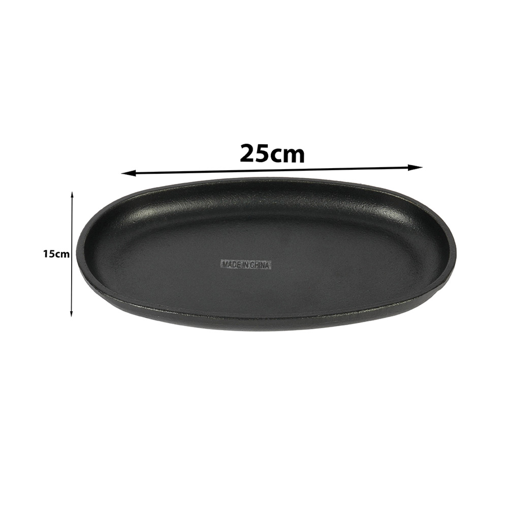 Sizzling Plate | Steak Plate | Iron Plate |Cast Iron Non-Stick Frying Pan |