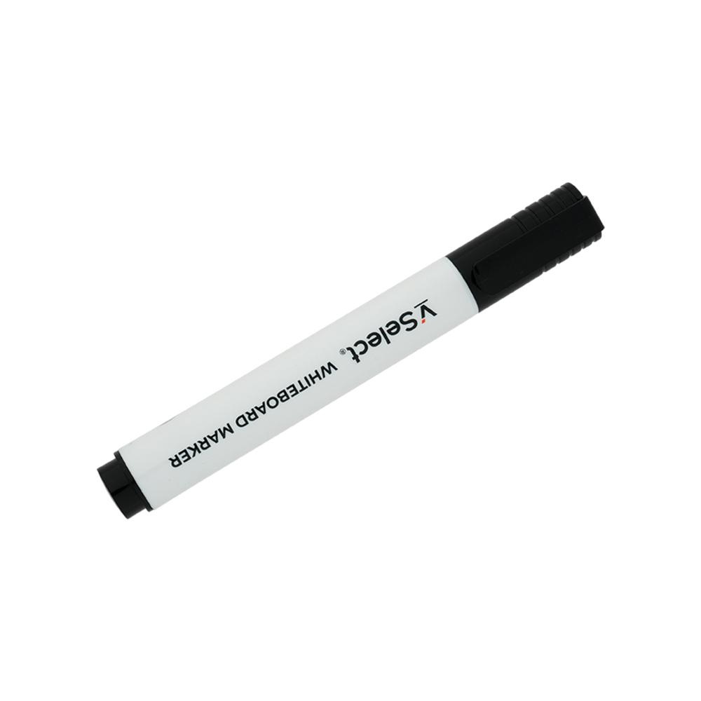 Premium Whiteboard Marker 4 PCS Black – Fine Tip Smooth Writing Dry Erase Markers for Office, School & Classroom Use