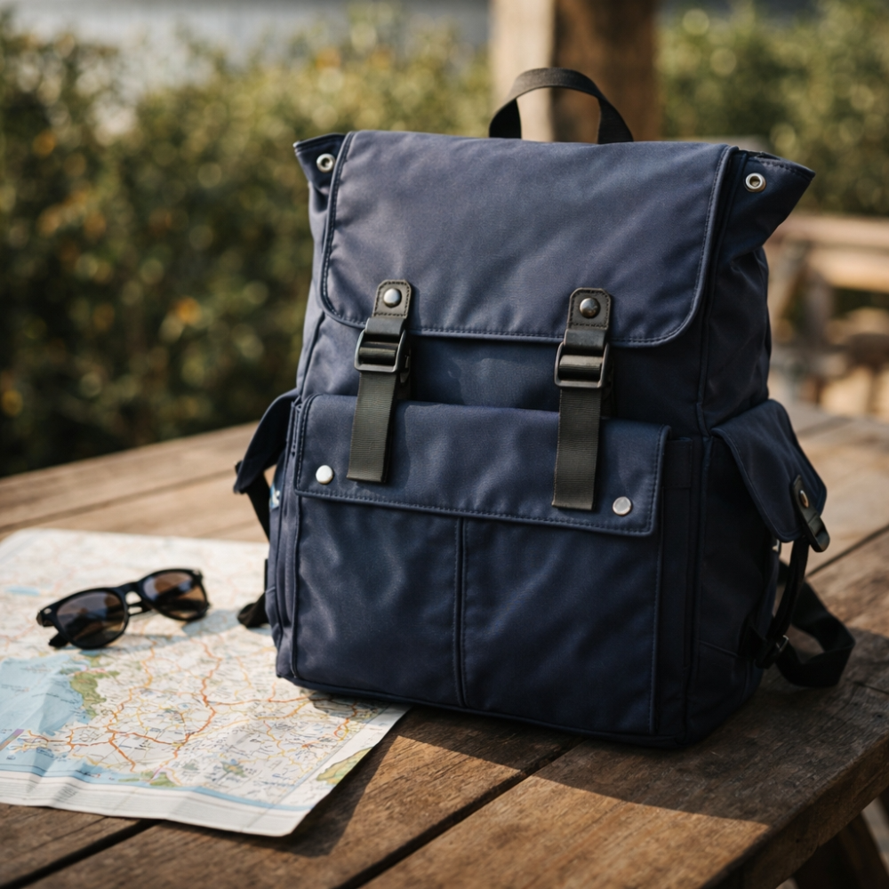 Premium Multi-Purpose Travel Backpack 40cm – Waterproof Durable Laptop School Bag with Multiple Pockets & Adjustable Straps (40x30x15cm)