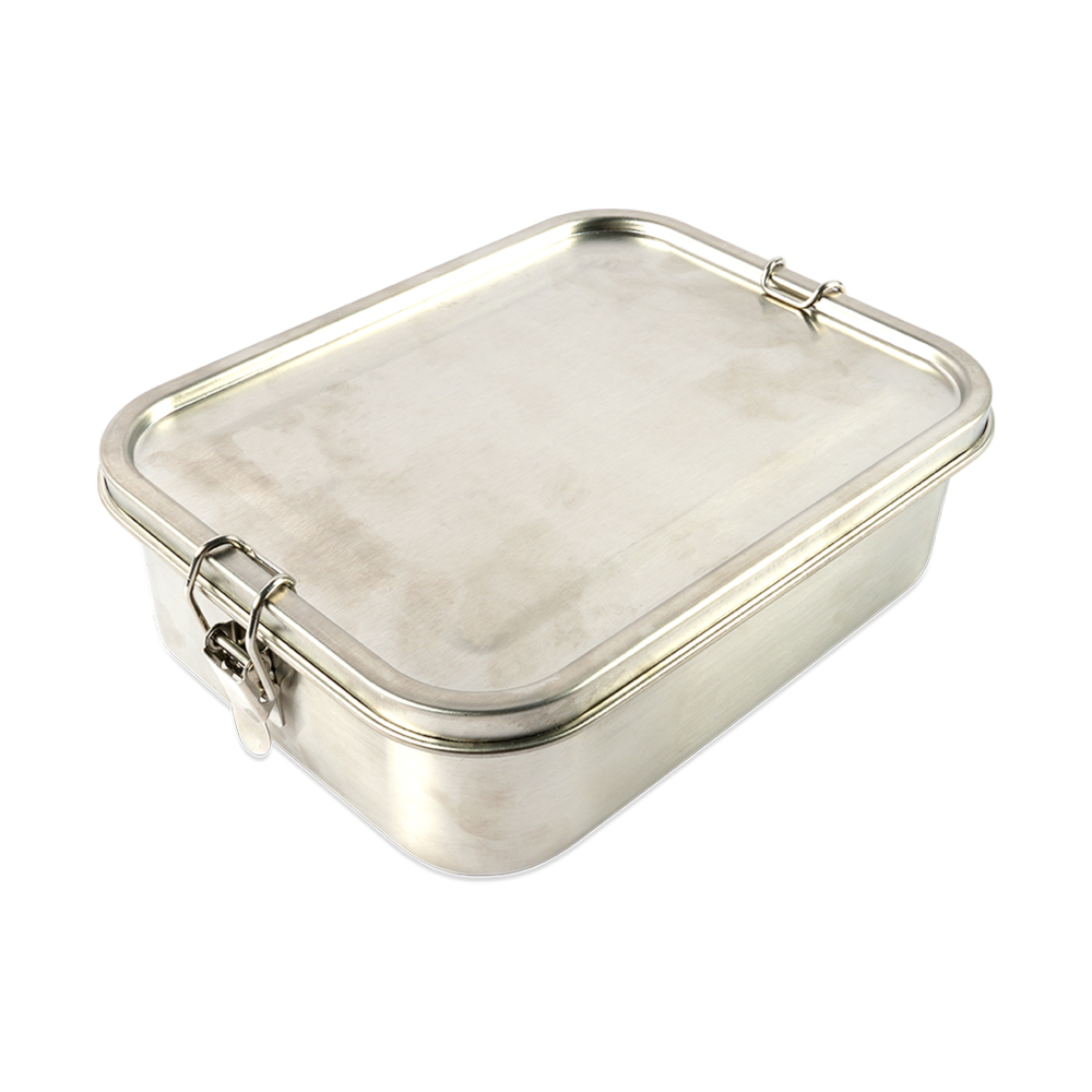 Stainless Steel Lunch Box 1400ML – Large Capacity Food Storage Container for Office, School & Travel