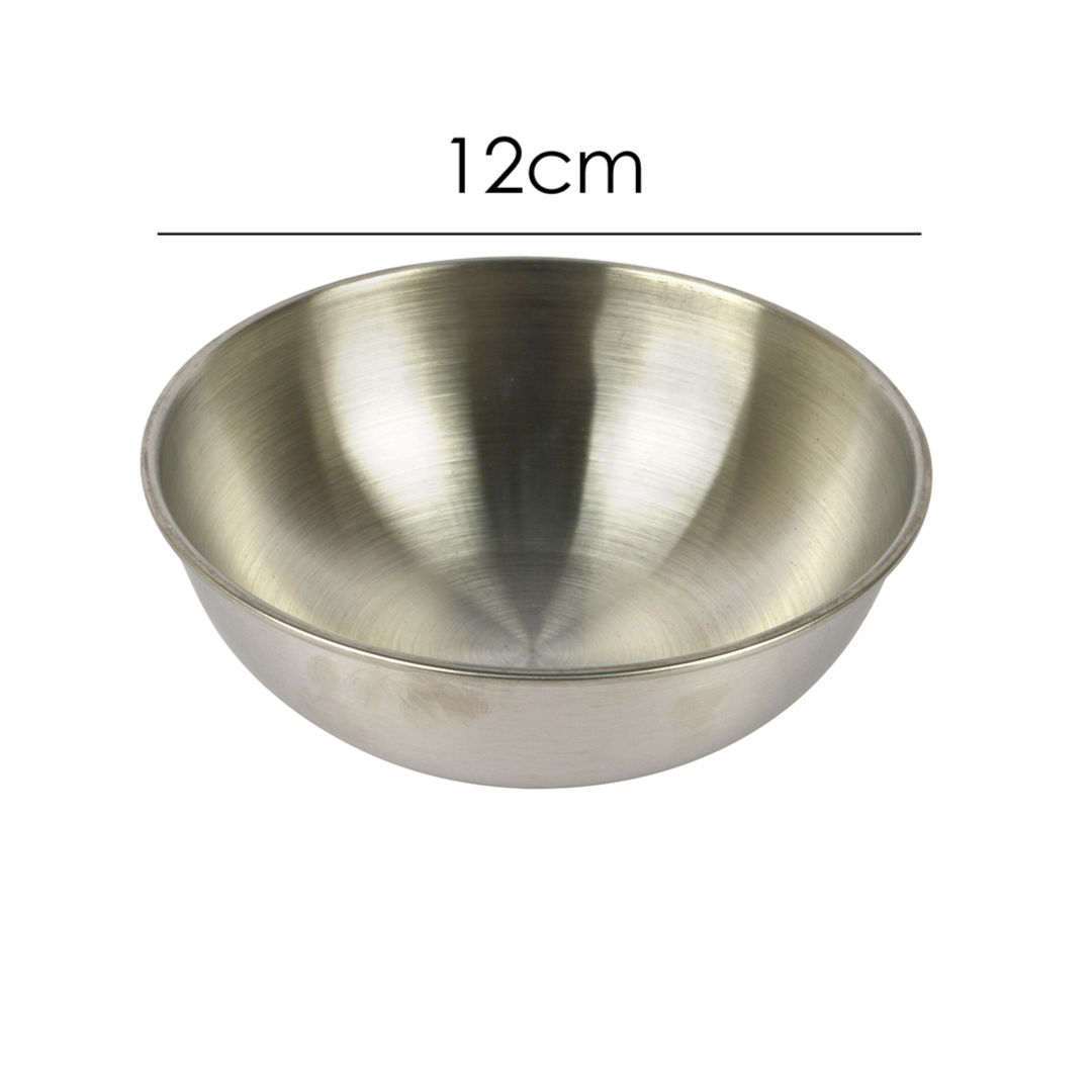 stainless steel mixing bowl