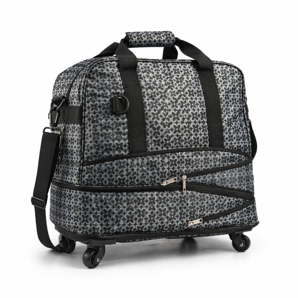 Premium Multifunctional Wheeled Duffel Travel Bag With Large Capacity
