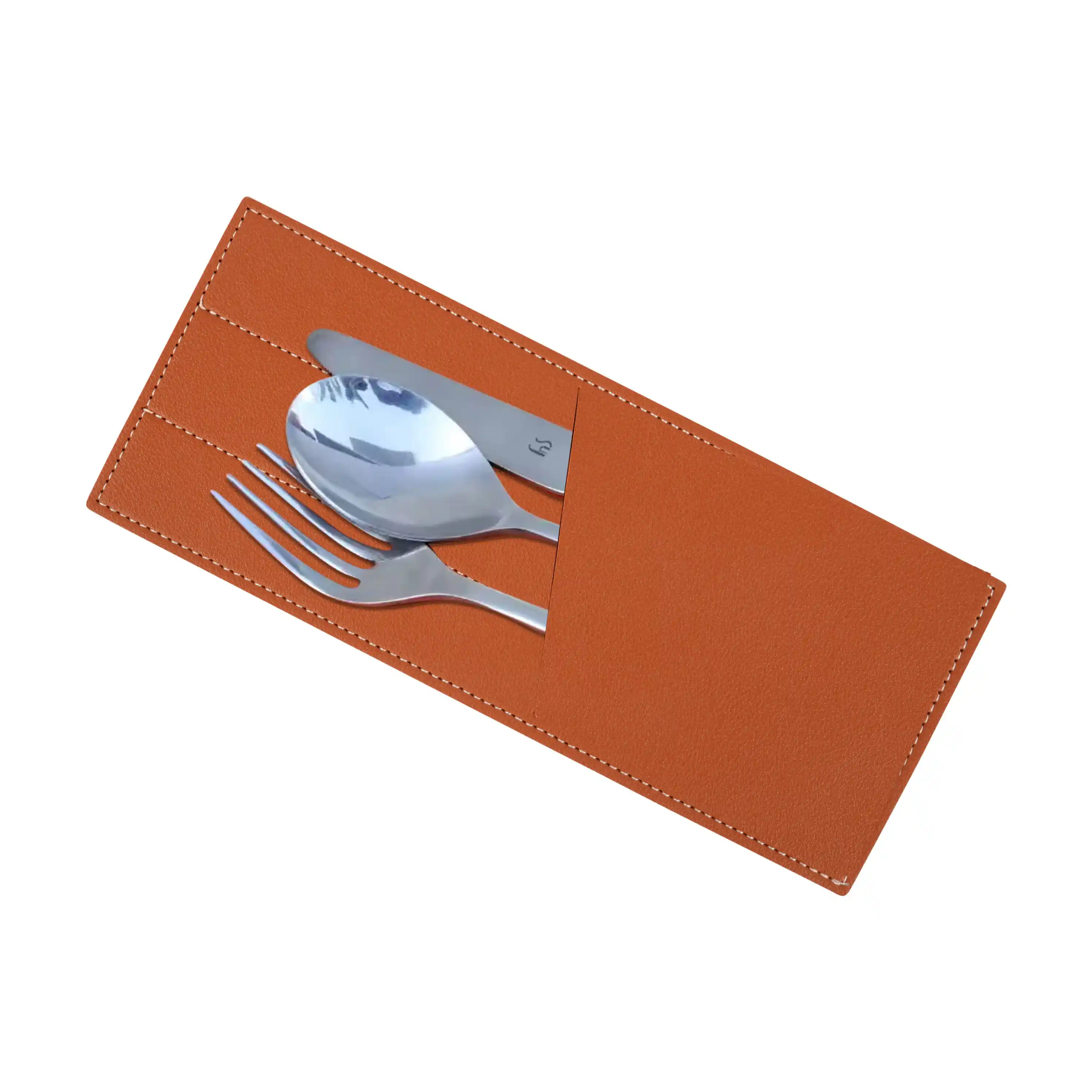 Leather Cutlery Holder |Leather Cutlery Sleeves