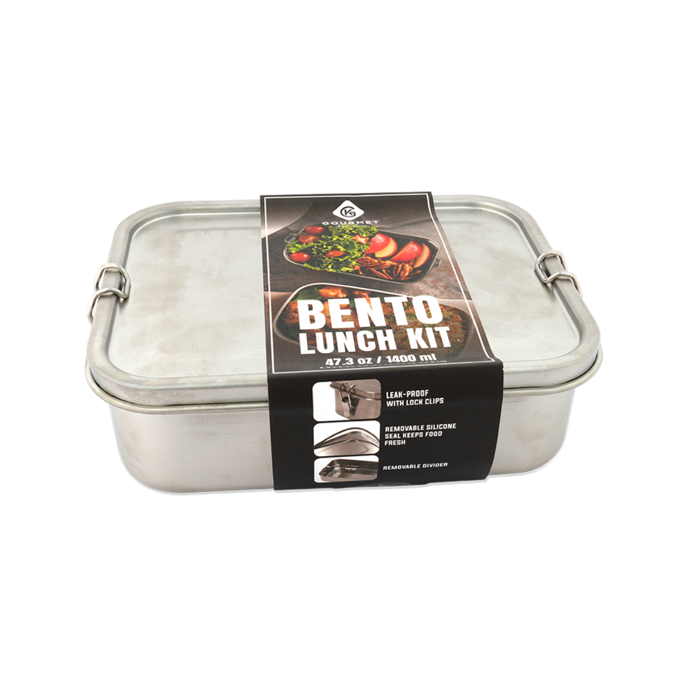 Stainless Steel Lunch Box 1400ML – Large Capacity Food Storage Container for Office, School & Travel