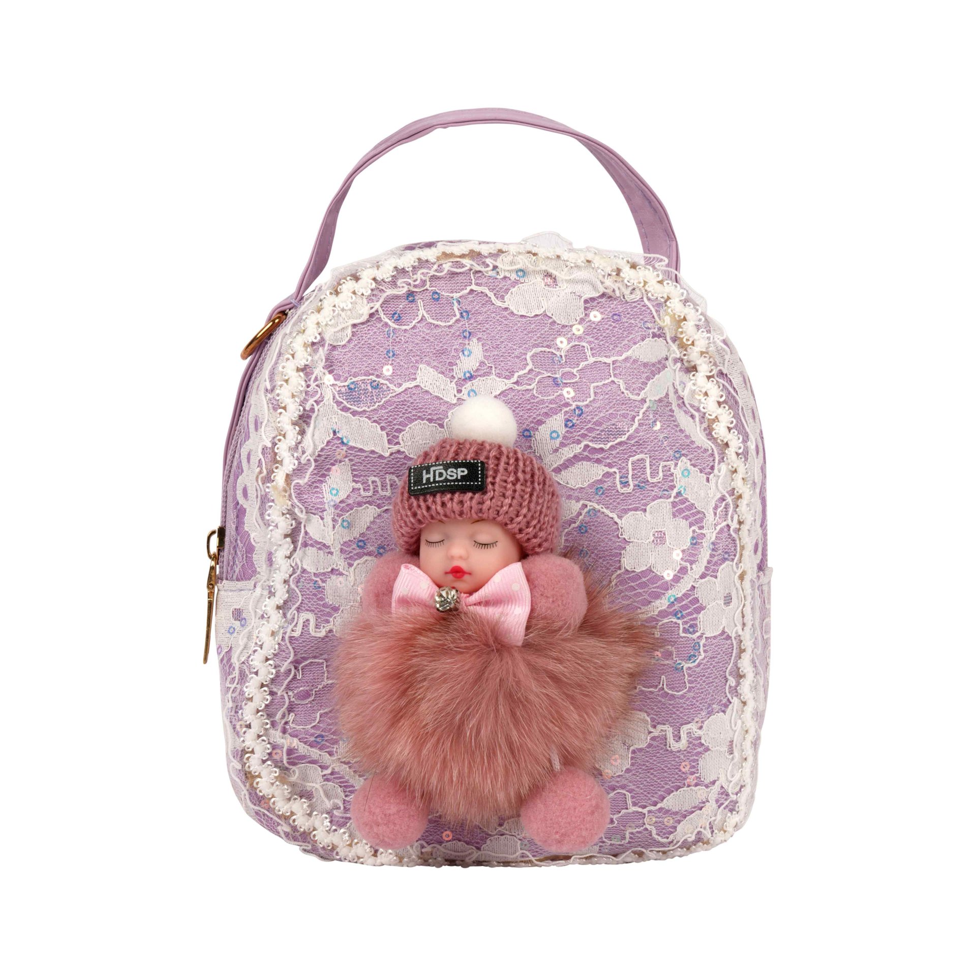PREMIUM KIDS BAG – LIGHT PURPLE & WHITE | STYLISH, DURABLE & LIGHTWEIGHT DESIGN