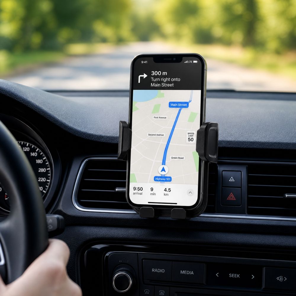 Universal 360 Rotation Car Air Vent Phone Holder Mount Professional Strong Grip Stable Support
