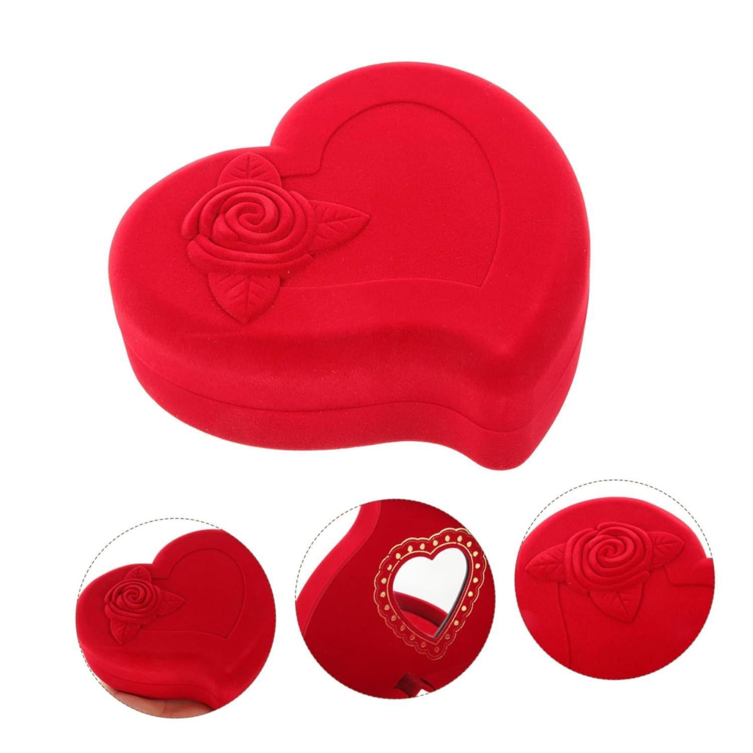 Love shape Luxury Jewelry box