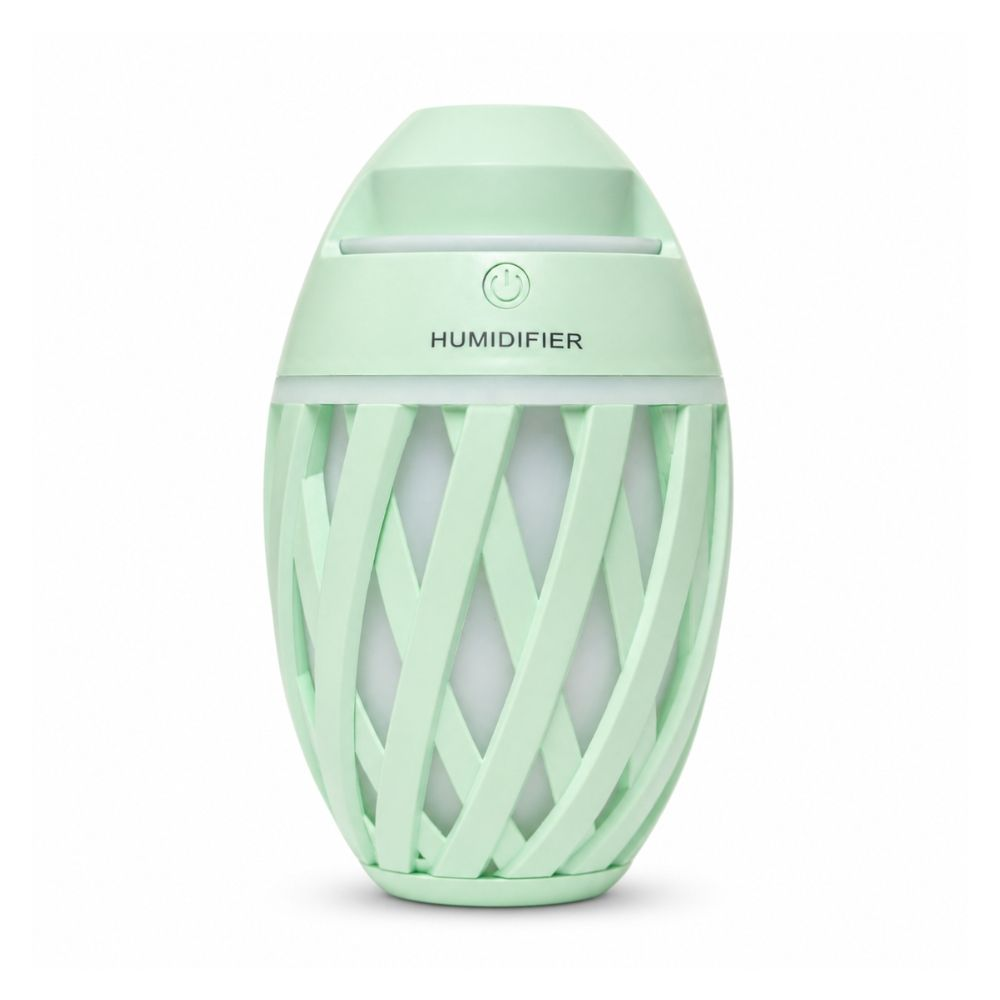 Retro Generics  Shaped Usb Ultrasonic Portable Air Humidifier With Colorful Led Night .; 150 X 90Mm; Pale