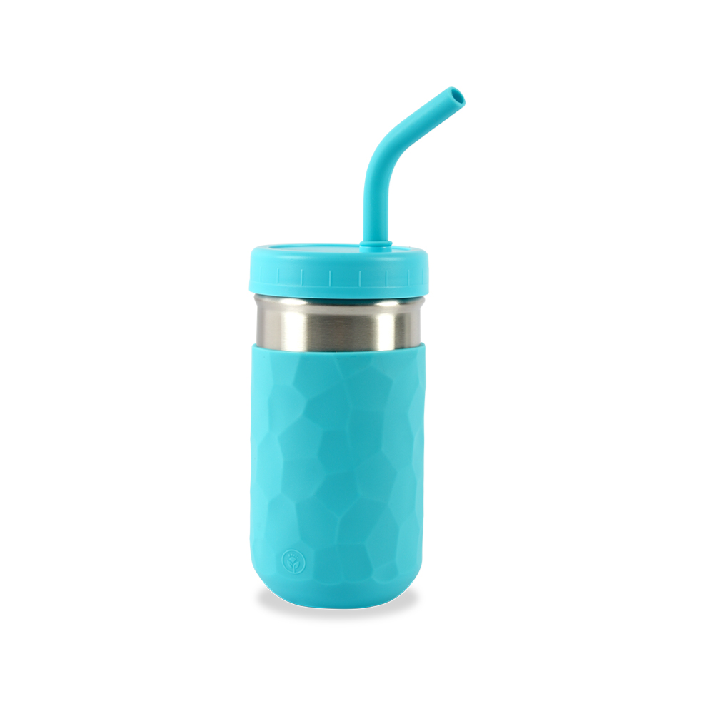 Stainless Steel Drinking Cup – Healthy Straw Design (14CM x 7CM)