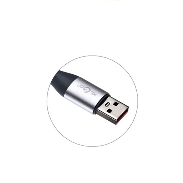 200cm(2m) Charging cable KLGO S-120,USB to Type-C, FAST CHARGING