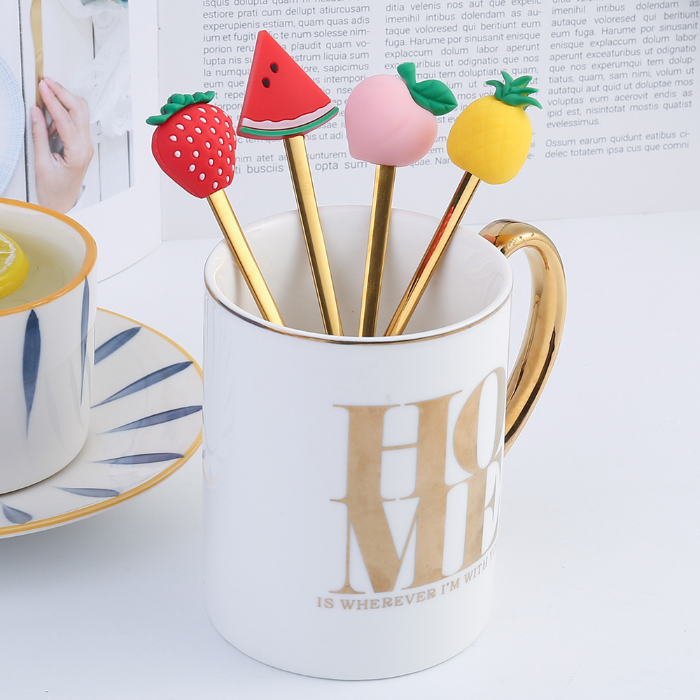 FRUITY BITES PREMIUM GOLDEN KIDS CUTLERY 6PCS SET