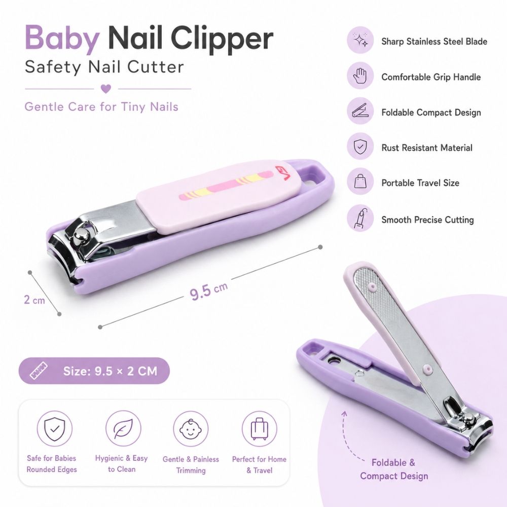 Elite Unique Bargains Cartoon Radish Nail Clipper – (9.5 X 2Cm)