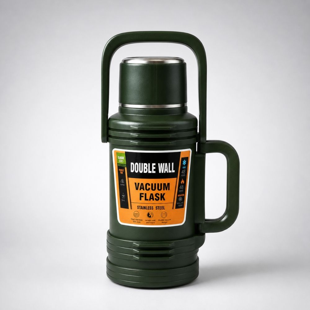 Ultimate Heavy Duty Double Wall Insulated Vacuum Flask 1800Ml