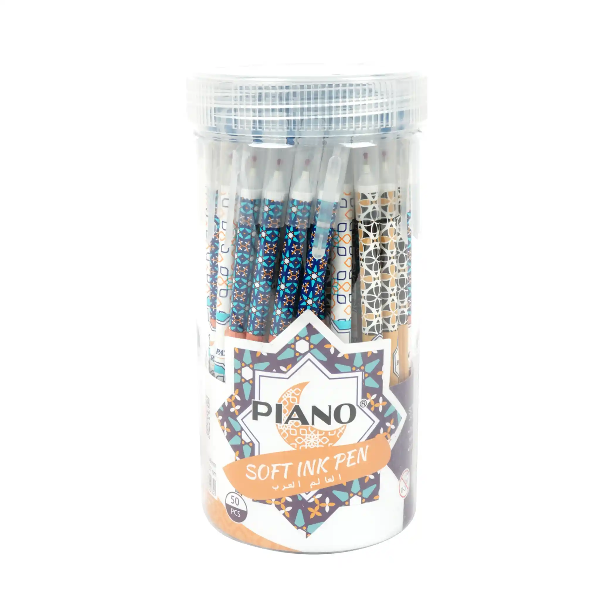 Piano Soft Ink Pen - 50 Pcs