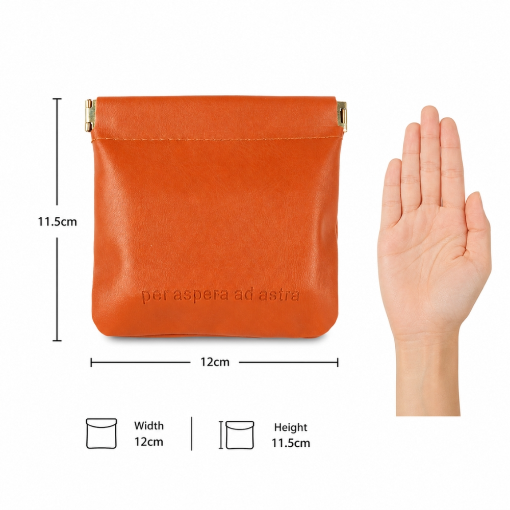 Mini Makeup Pouch - Elegant Travel Organizer (12cm)