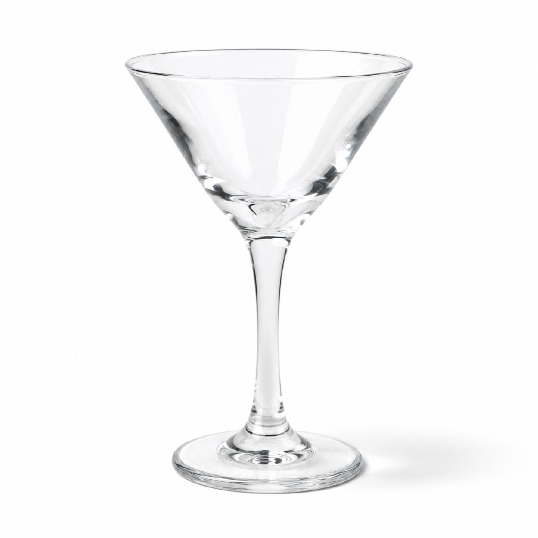 Premium Crystal Clear Martini Glass | 150Ml Capacity | Transparent Design