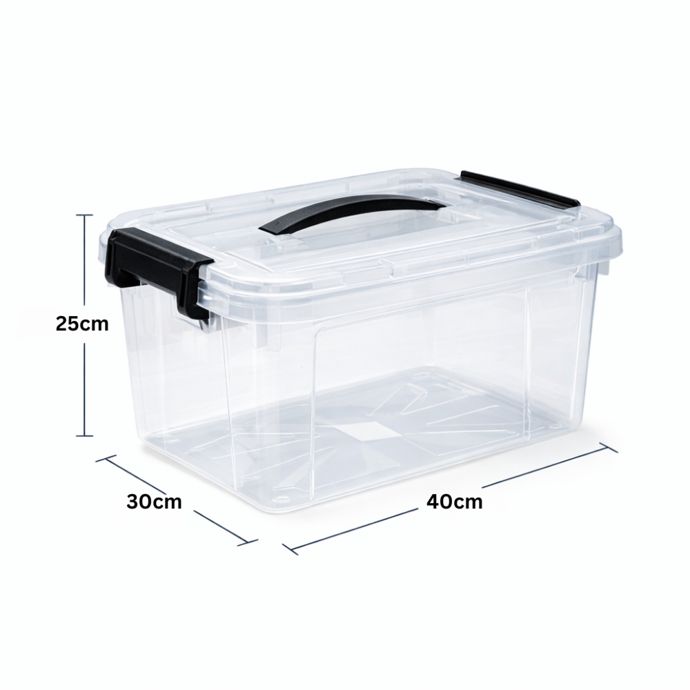 Multi-Purpose Transparent Storage Box - 30 LTR