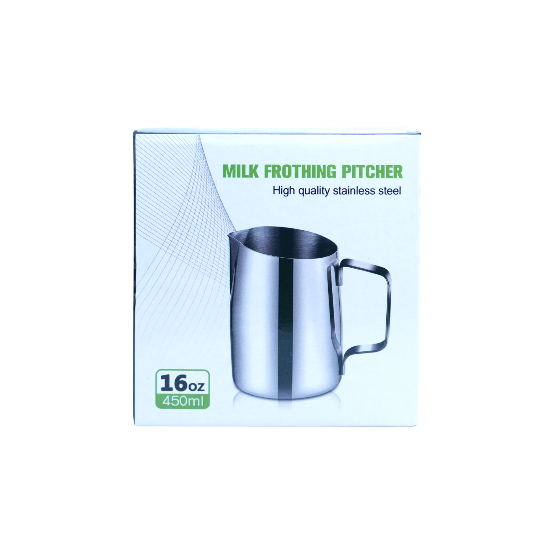 Stainless Steel Milk Frothing Pitcher - Coffee Art Jug