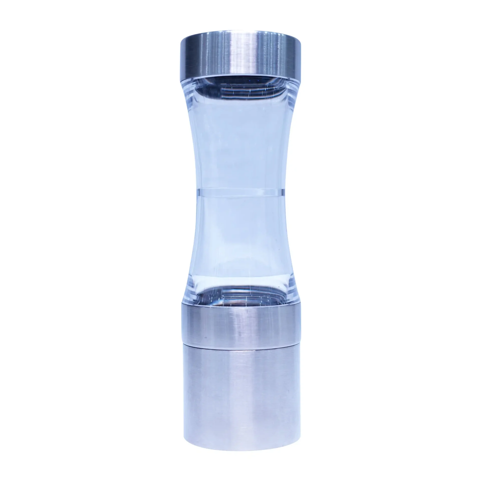 Adjustable Ceramic Spice Mill (Stainless Steel & Clear Acrylic)