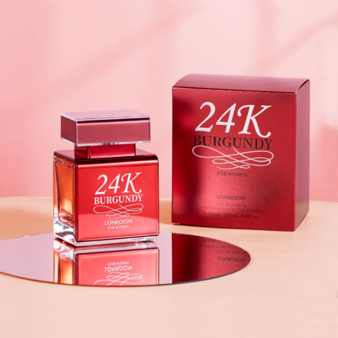 Lonkoom Perfume 24K Burgundy For Women