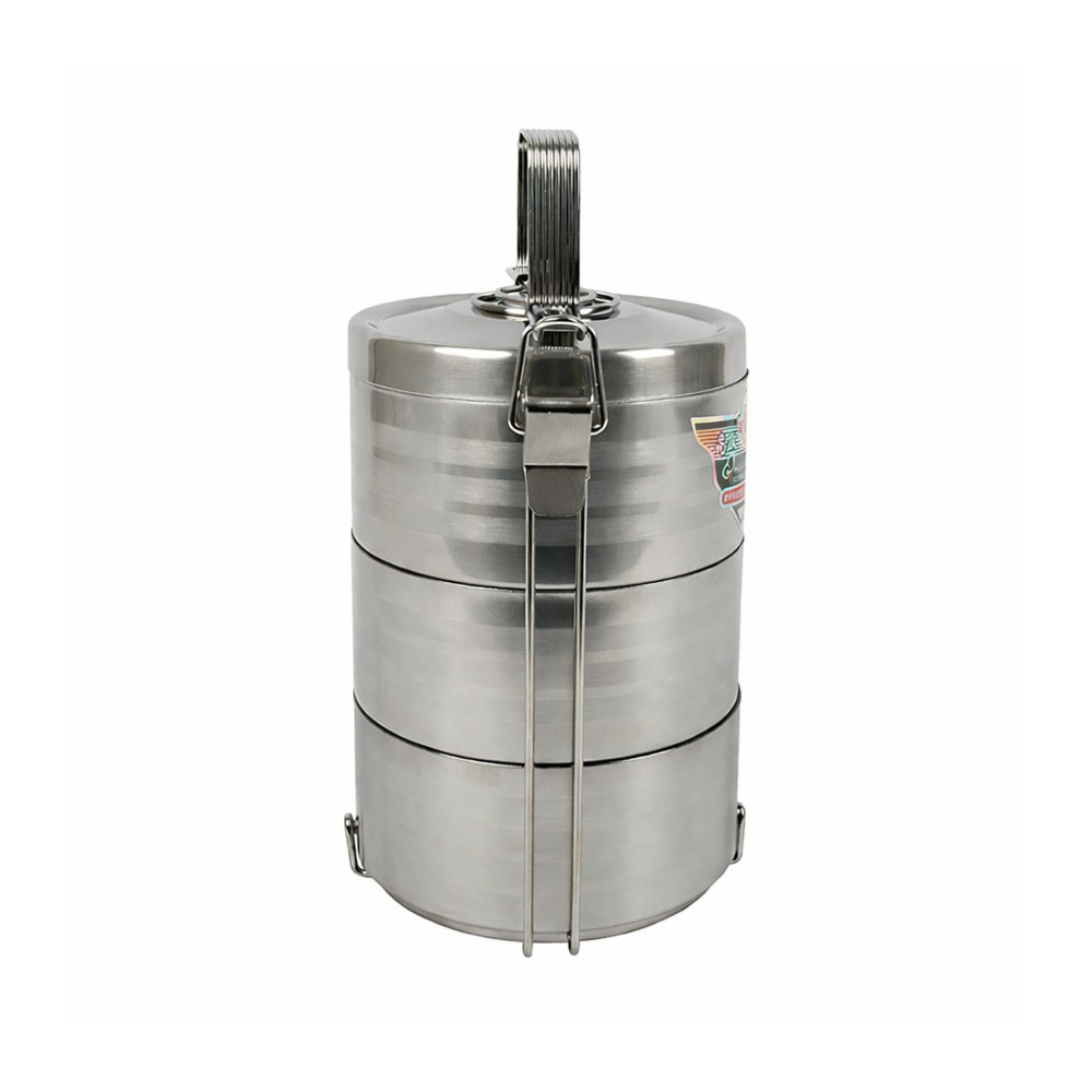 Stainless Steel Tiffin Carrier (Multi-Tier) | SS lunch box