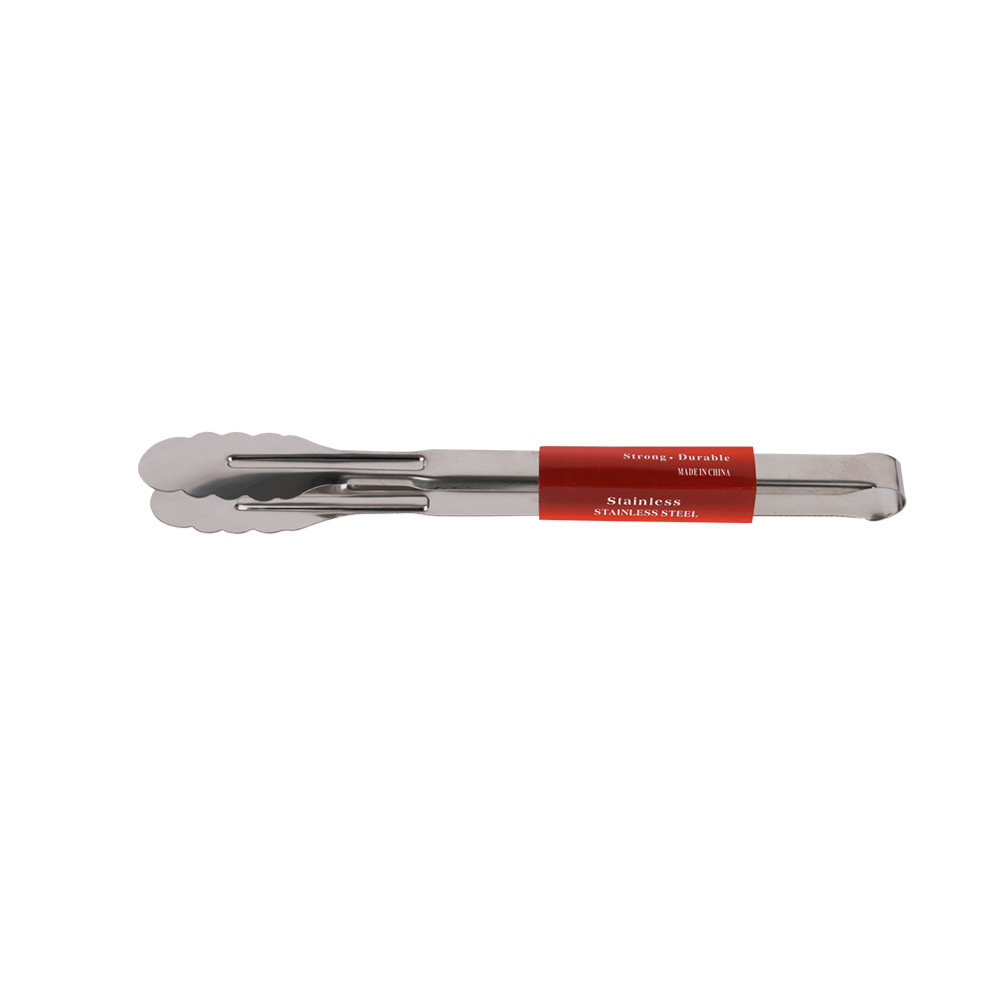 Multi-Purpose Kitchen Tongs | Stainless Steel & Silicone (Chimta) for BBQ, Salad, and Serving