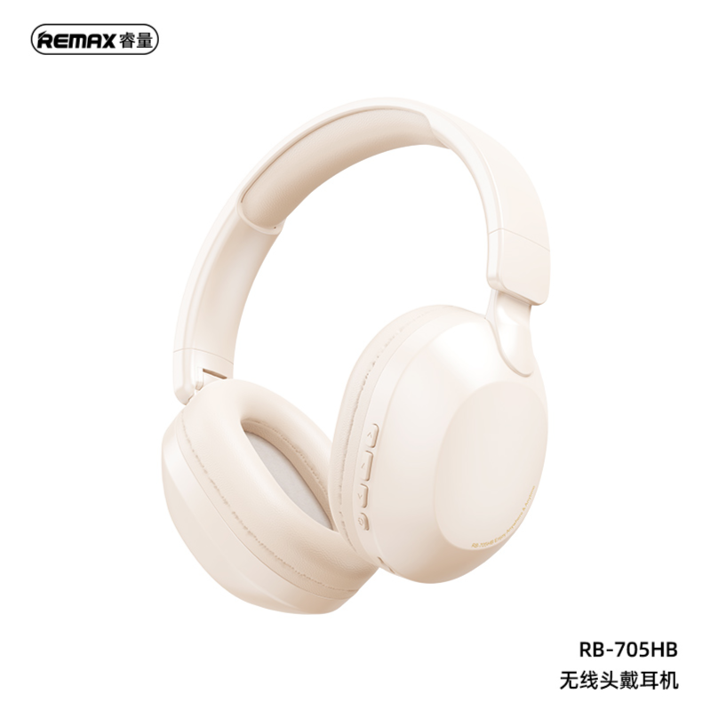 REMAX RB-705HB Wireless Headphones Foldable Design Gaming Headband Earphone Headset