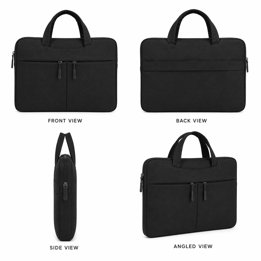 Premium Slim Waterproof Business Laptop Briefcase Professional Office Messenger Bag