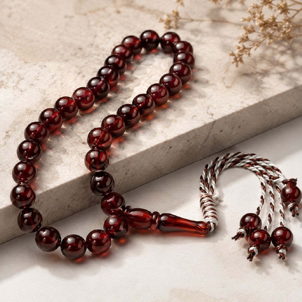 Cosmopolitan Turkish Prayer Beads Tesbih With 10Mm Diameter Beads – 41Cm