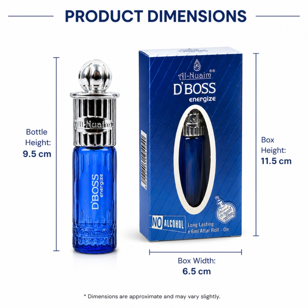 Al-Nuaim D’Boss Oil Attar Roll-On 6ml