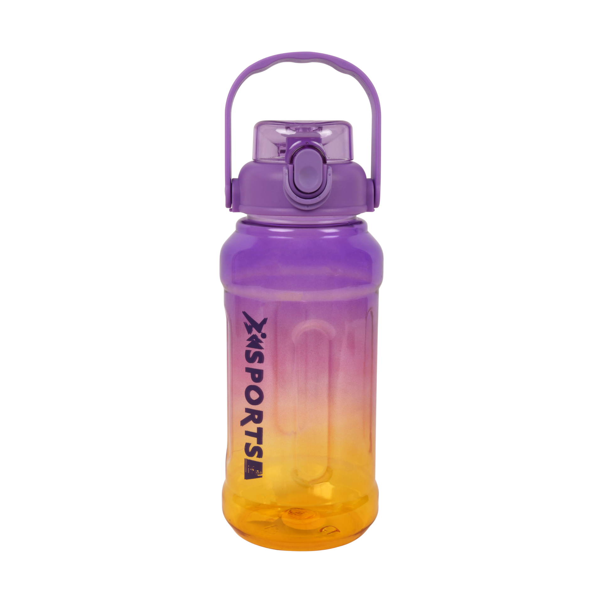 Gradient Sports Water Bottle (Purple & Orange) – 1L