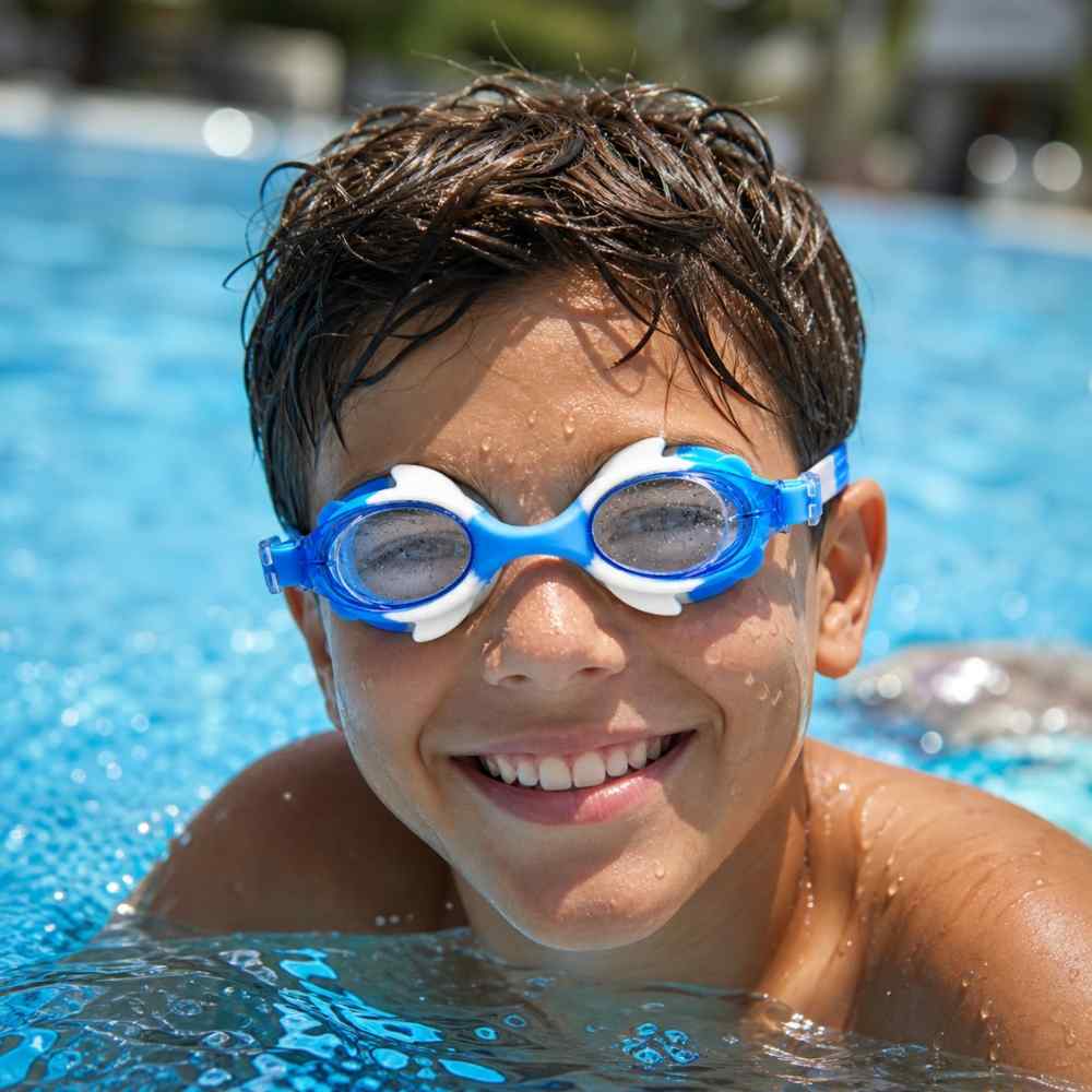 Premium Anti Fog Swimming Goggles With Adjustable Silicone Strap