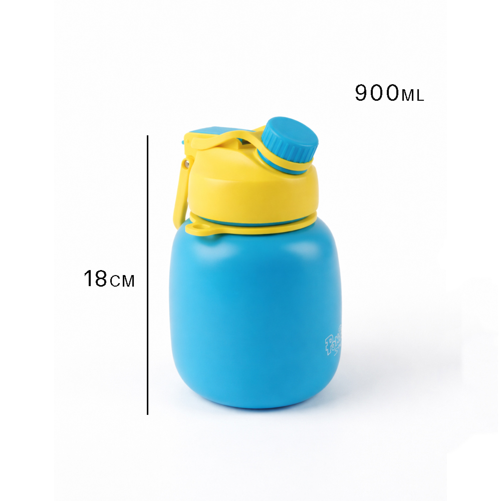 Portable Vacuum Insulated Water Flask With Lock Lid – Leakproof Hot & Cold Drink Thermos Bottle For Travel, School & Outdoor Use