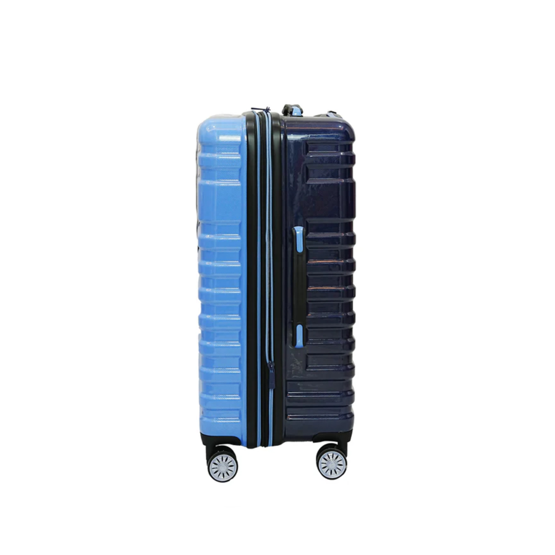 IFly 20-Inch Hard Shell Cabin Trolley Suitcase – Blue / Sky Blue Carry-On Travel Luggage