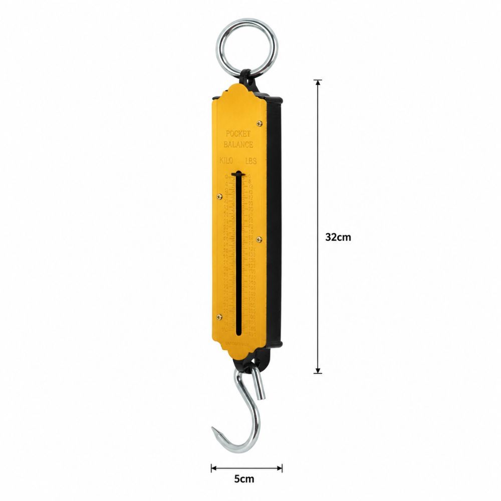 Heavy Duty Portable Pocket Balance Hanging Scale 100Kg Capacity