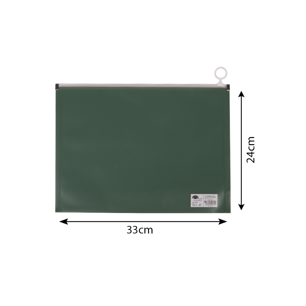 A4 Document Organizer Folder with Zipper