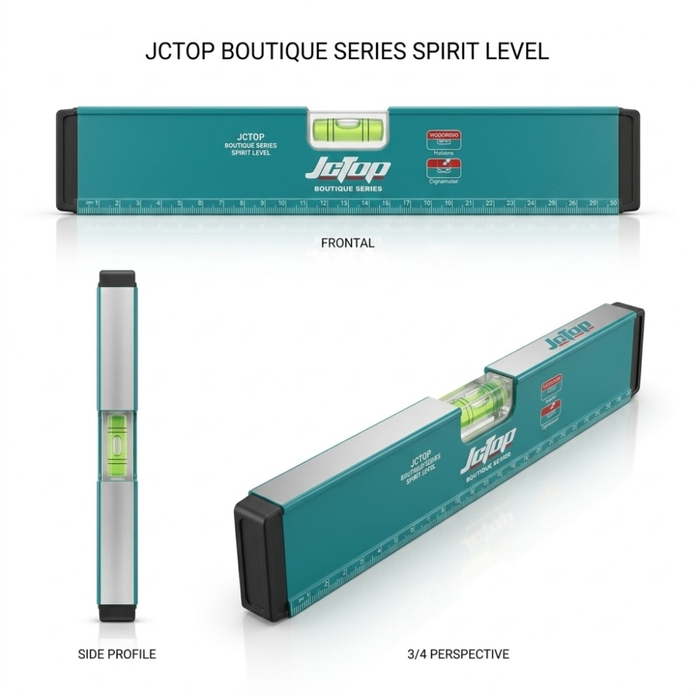 JCTOP Boutique Series 40cm Professional Spirit Level Compact and portable for various tasks