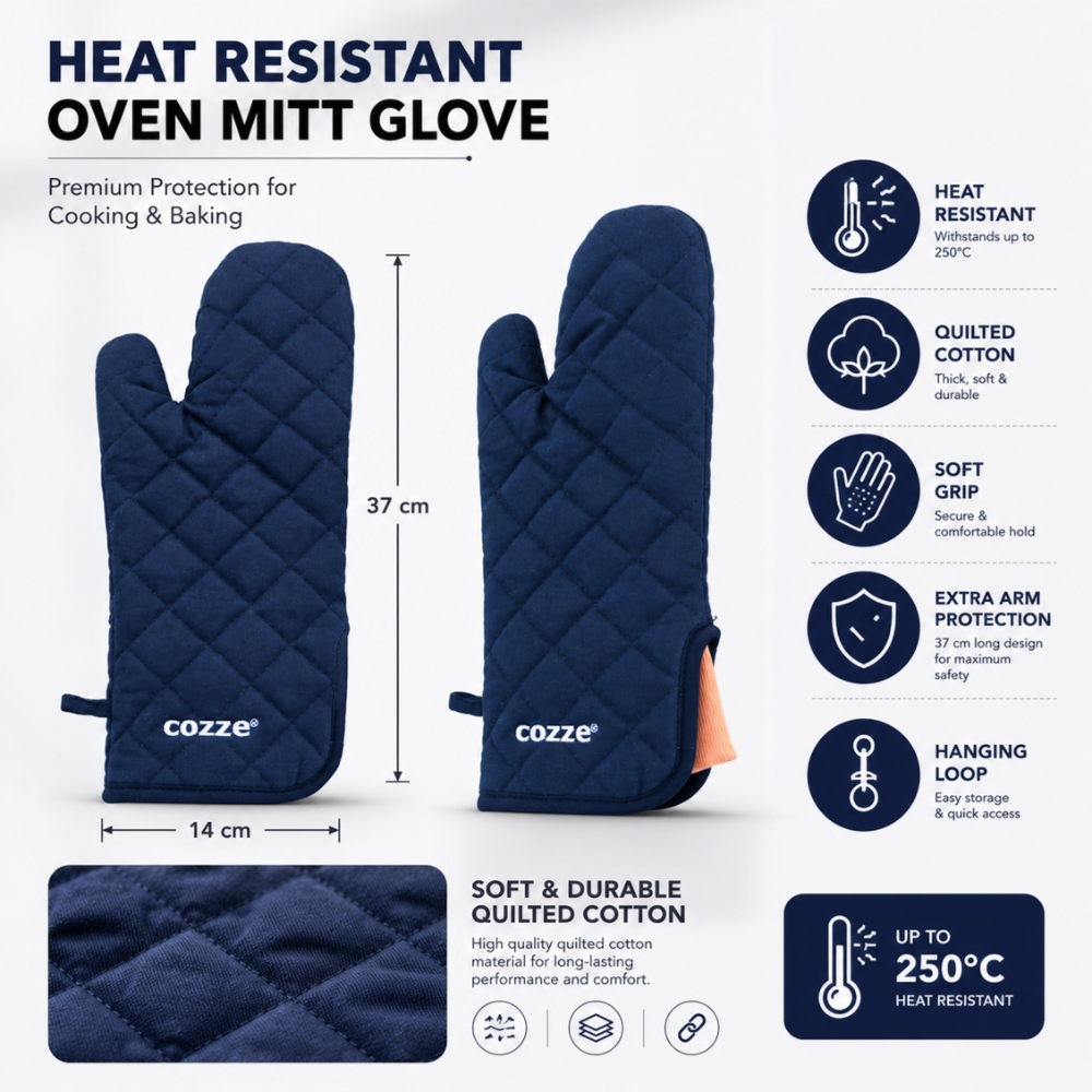 Oven Gloves | BBQ Grill Glove | Heat Resistant gloves