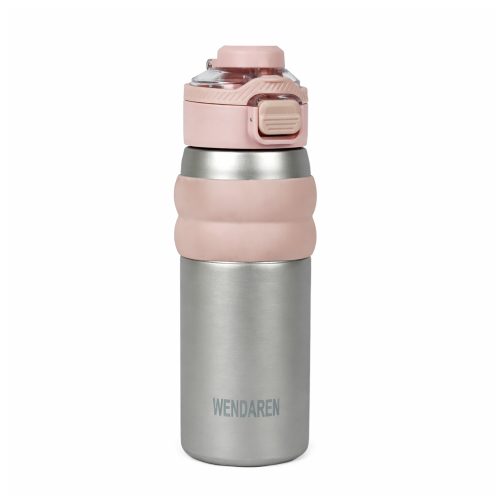 Stainless Steel Vacuum Flask – Hot & Cold Insulated Water Bottle
