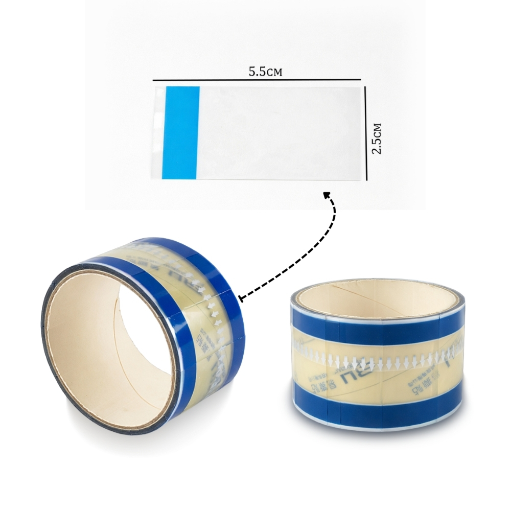 Strong Transparent Adhesive Packing Tape – 5.5cm x 2.5cm Multi-Purpose Sealing Tape for Office, Home & Packaging Use
