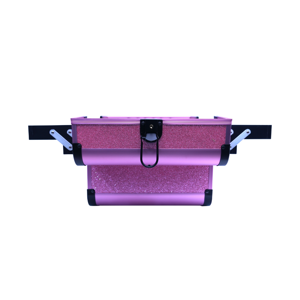 Clear Lid Jewelry Organizer - Multi-Tier Velvet Storage Case