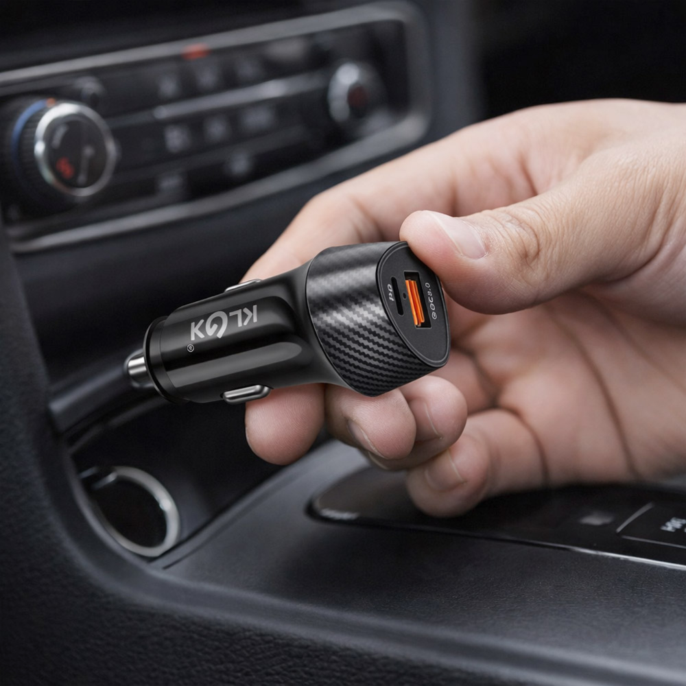 KLGO TC-7PD 45W Fast Charging Car Charger