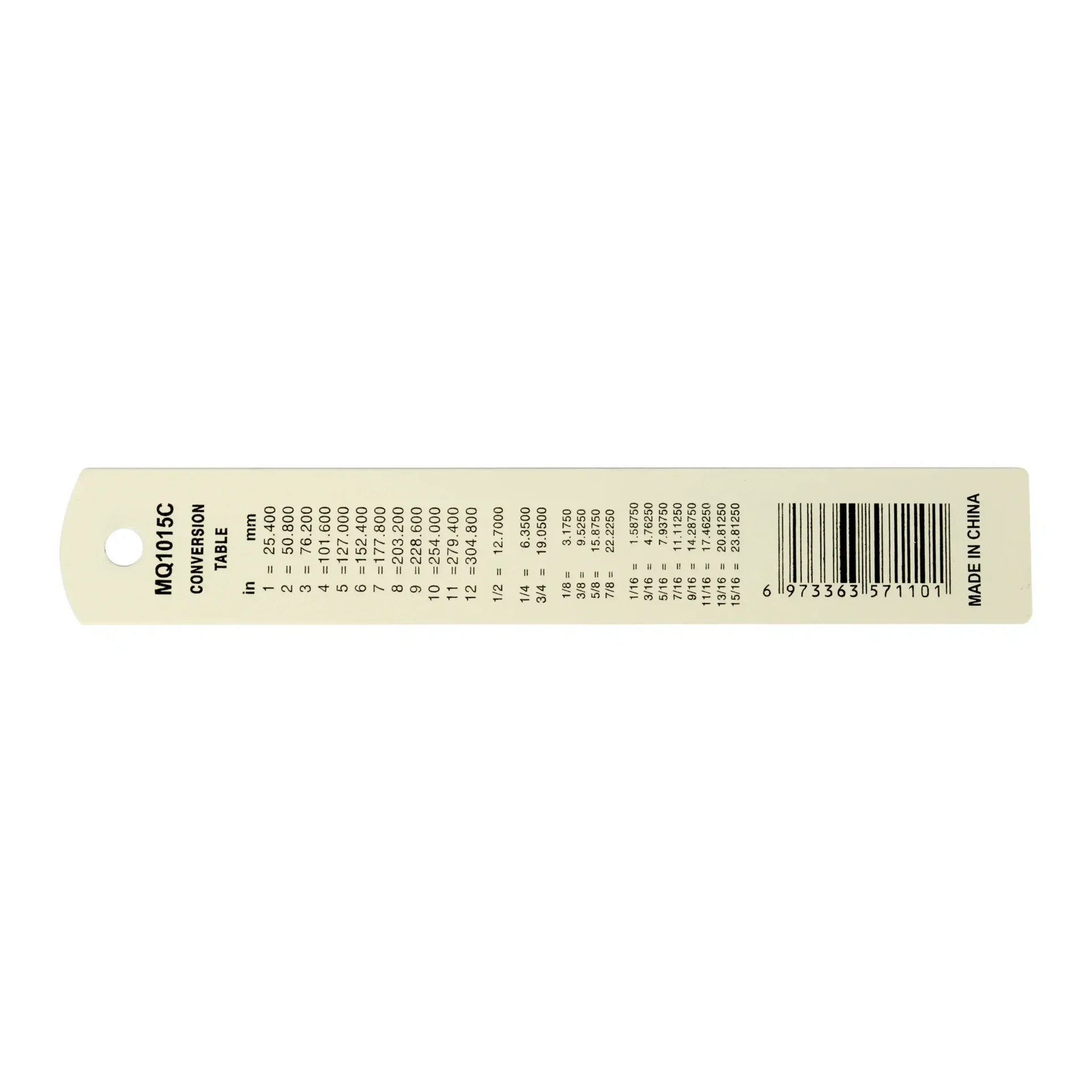 Stainless Steel Metal Scale - 15cm / 6-inch