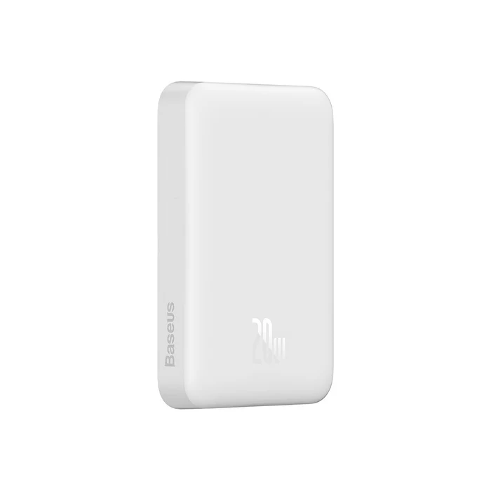 Baseus PPCXM10 Magnetic Mini Wireless Fast Charge Power Bank 10000mAh 20W White