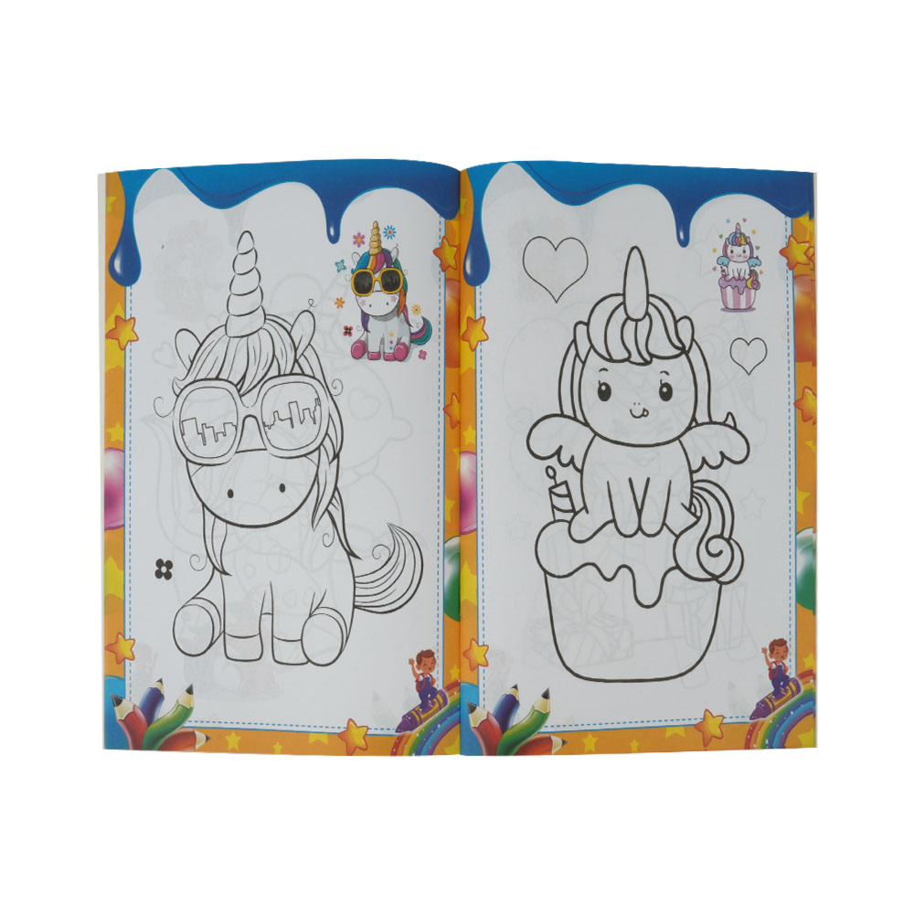 Premium Kids Coloring Book – Creative Art & Learning Book For Children (28.5cm X 21cm)
