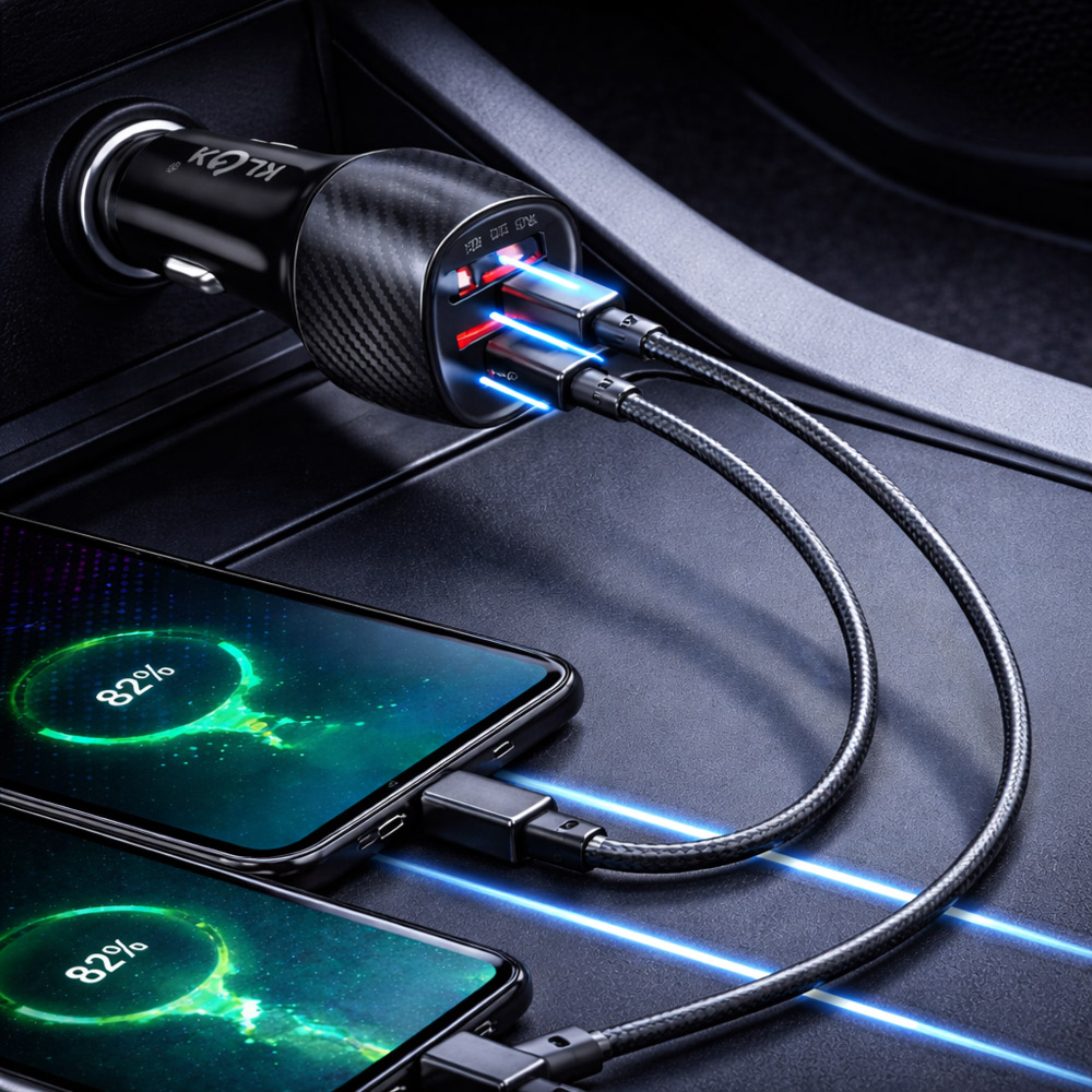KLGO TC-7PD 45W Fast Charging Car Charger