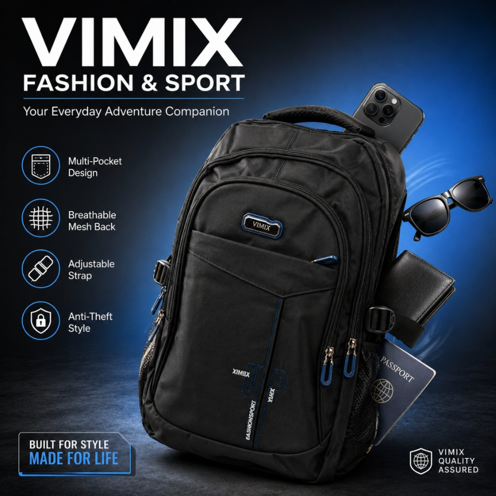 Premium Multipurpose Travel Backpack With Laptop Compartment