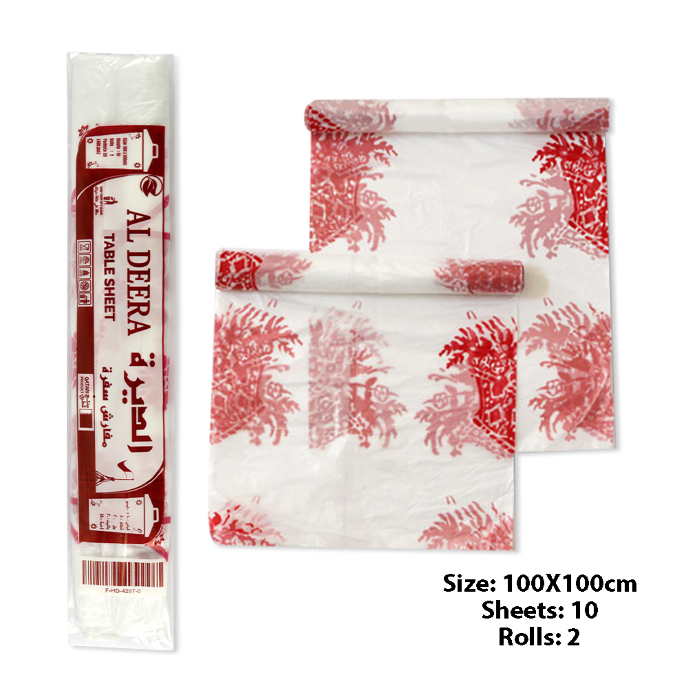 Premium Disposable Table Sheet – 100×100 CM