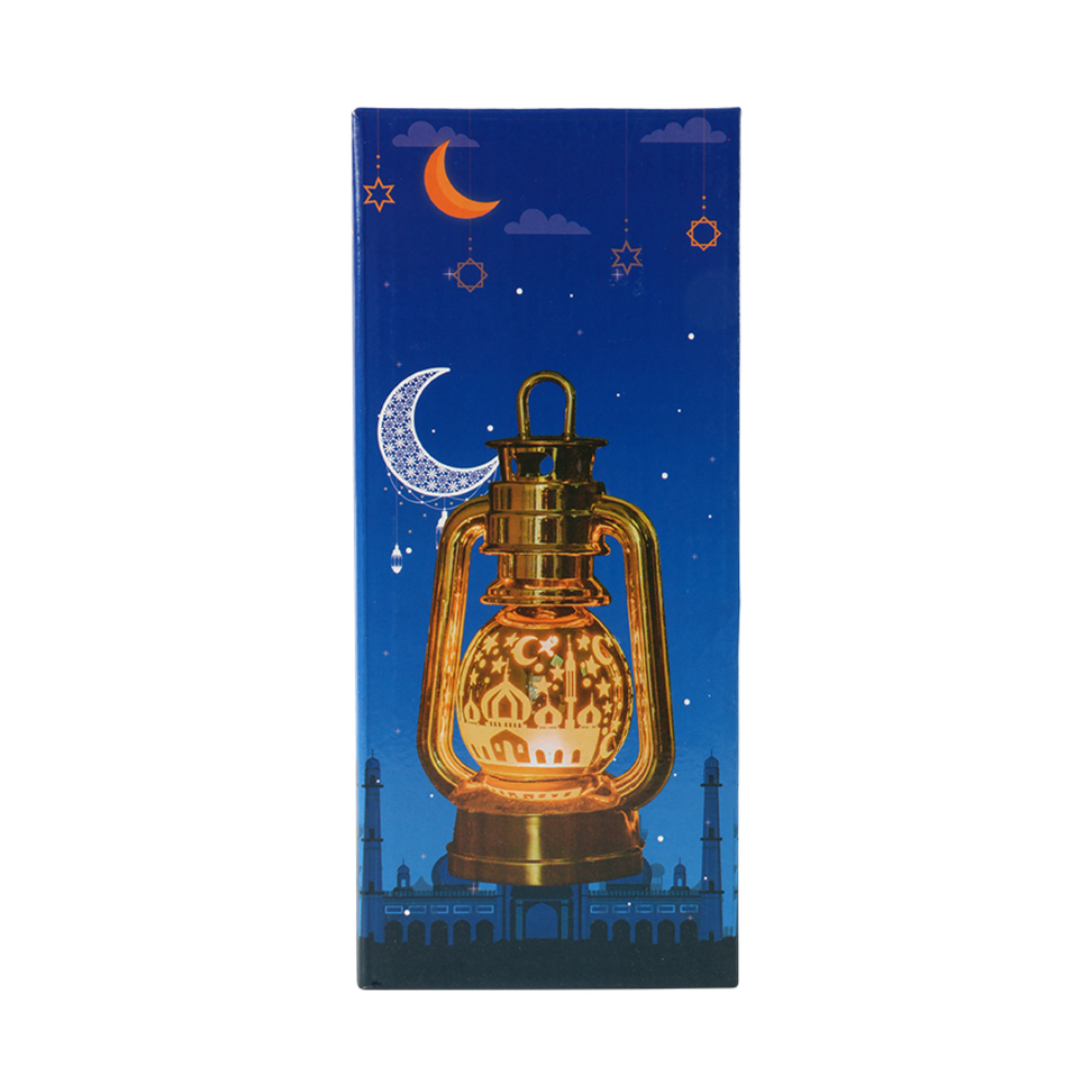 Ramadan Premium Golden Lantern Light Mini 20cm